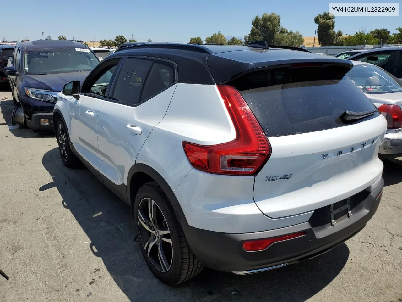 2020 Volvo Xc40 T5 R-Design VIN: YV4162UM1L2322969 Lot: 61920764