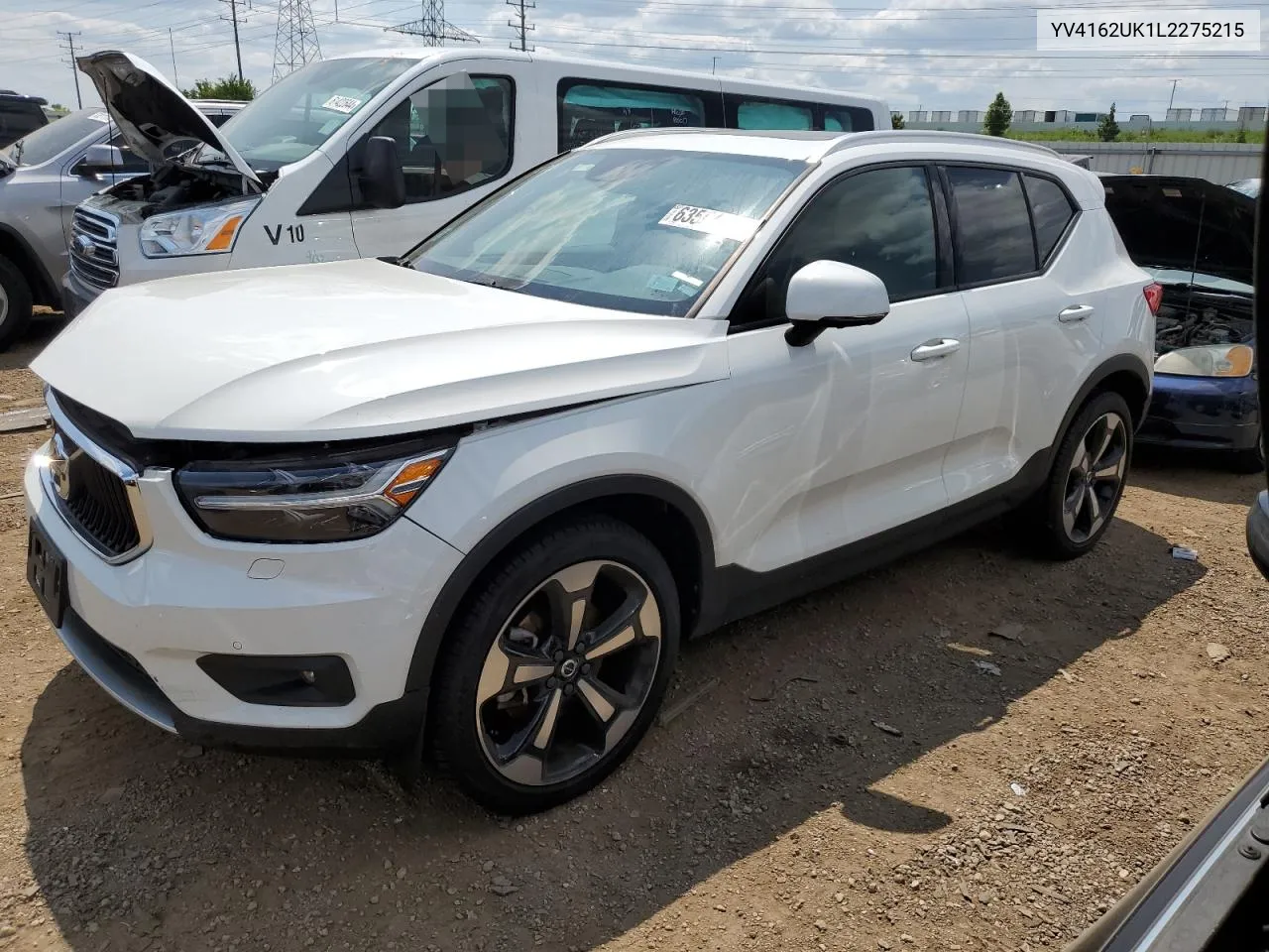 YV4162UK1L2275215 2020 Volvo Xc40 T5 Momentum