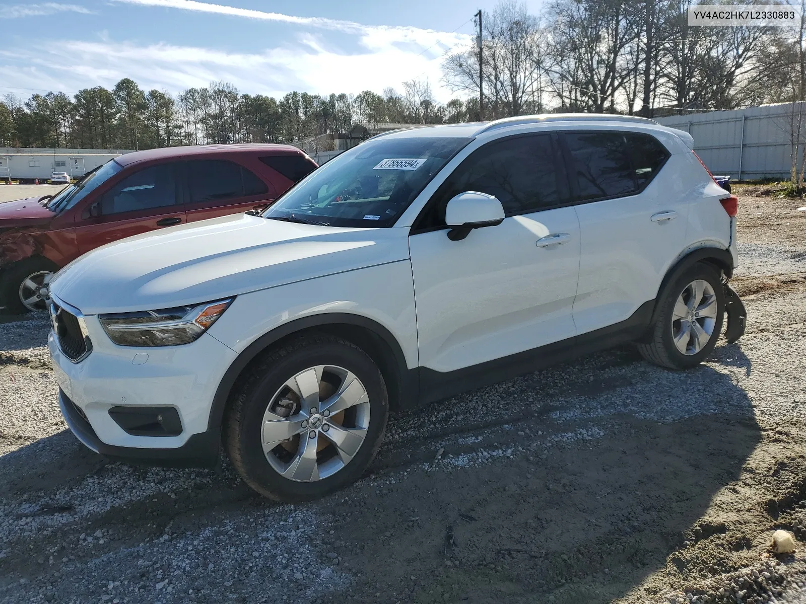 2020 Volvo Xc40 T4 Momentum VIN: YV4AC2HK7L2330883 Lot: 67717264