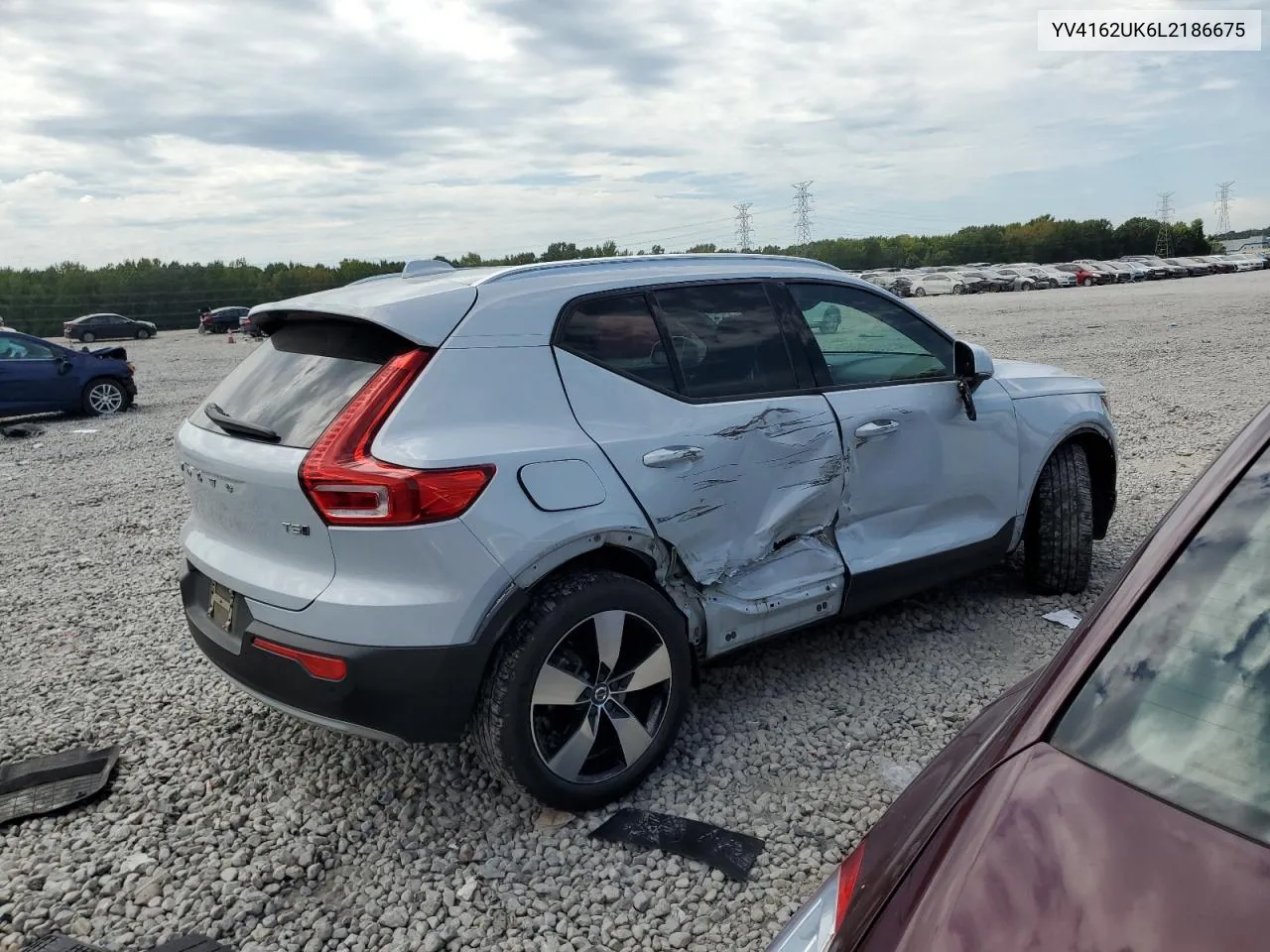 2020 Volvo Xc40 T5 Momentum VIN: YV4162UK6L2186675 Lot: 68929254