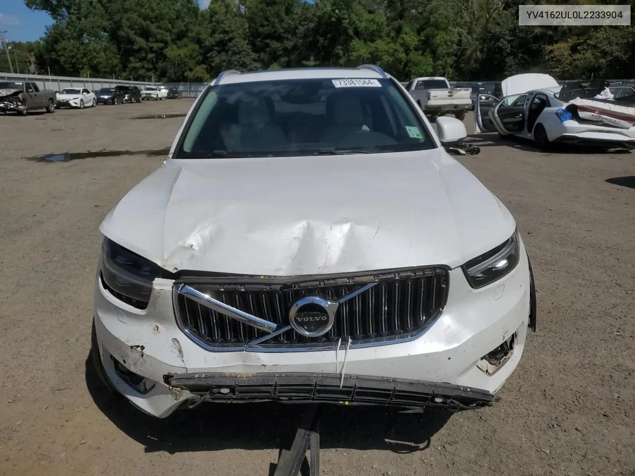 2020 Volvo Xc40 T5 Inscription VIN: YV4162UL0L2233904 Lot: 73381564