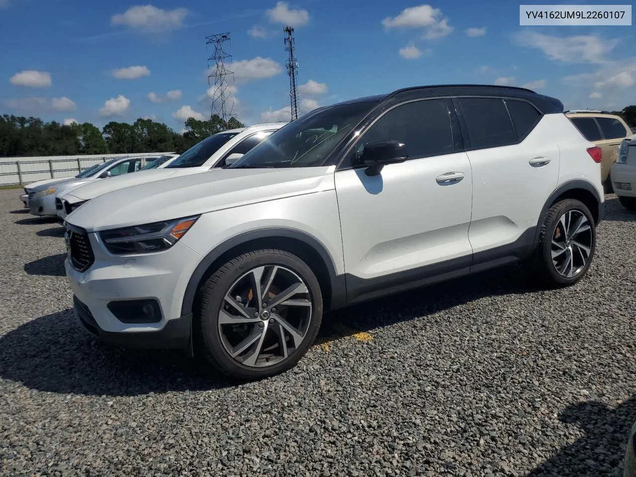 2020 Volvo Xc40 T5 R-Design VIN: YV4162UM9L2260107 Lot: 73833834