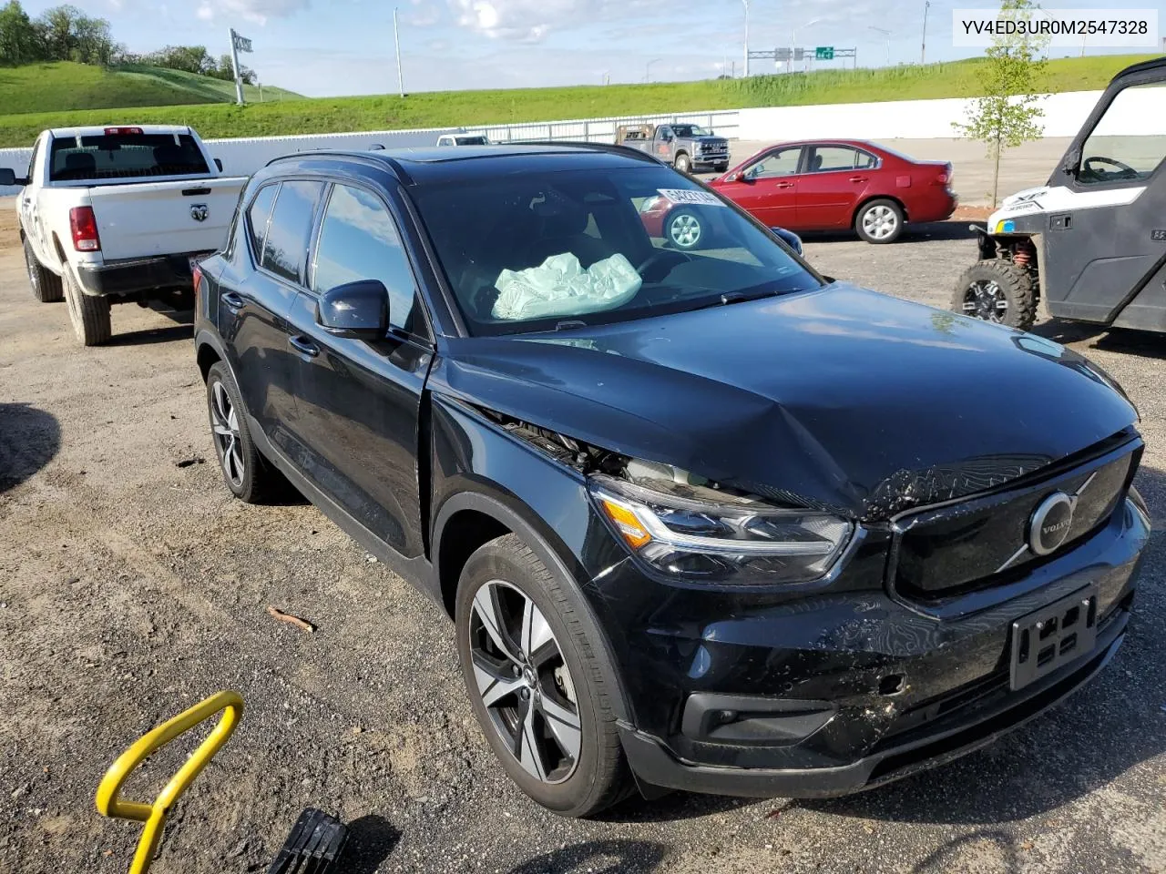 2021 Volvo Xc40 Recharge VIN: YV4ED3UR0M2547328 Lot: 54227144