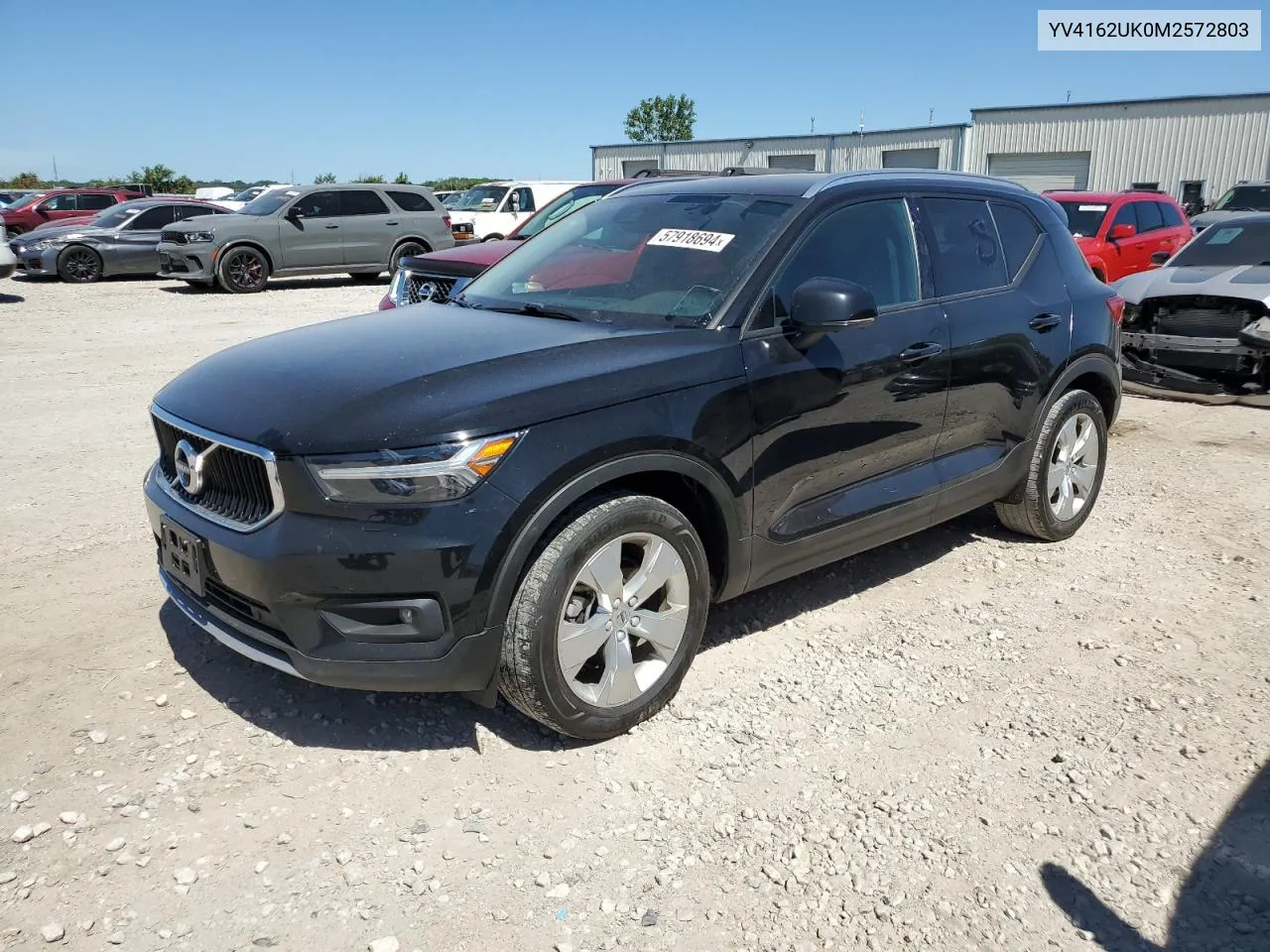 2021 Volvo Xc40 T5 Momentum VIN: YV4162UK0M2572803 Lot: 57918694