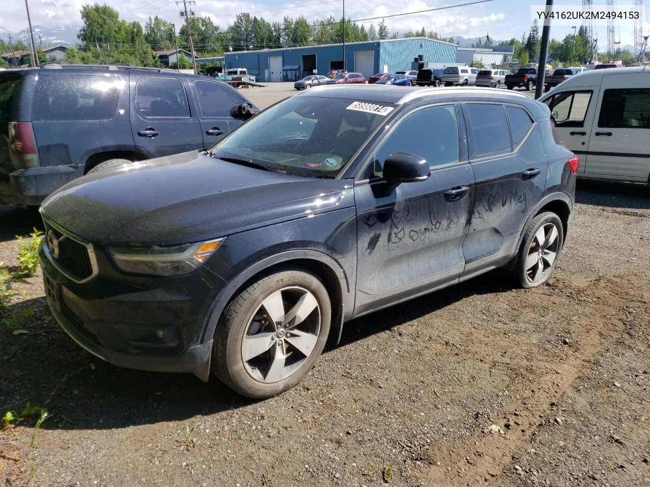 2021 Volvo Xc40 T5 Momentum VIN: YV4162UK2M2494153 Lot: 58988814