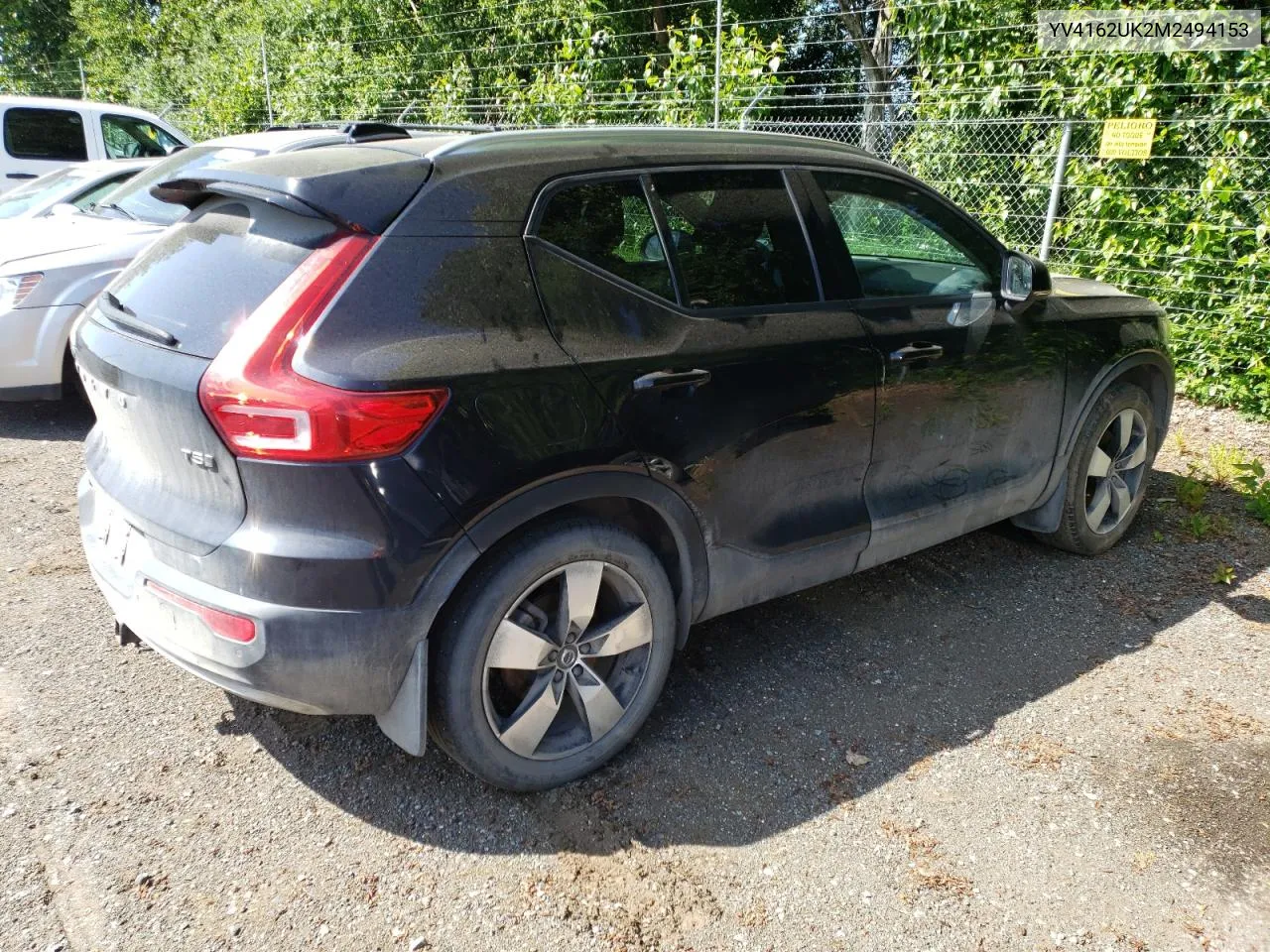 2021 Volvo Xc40 T5 Momentum VIN: YV4162UK2M2494153 Lot: 58988814