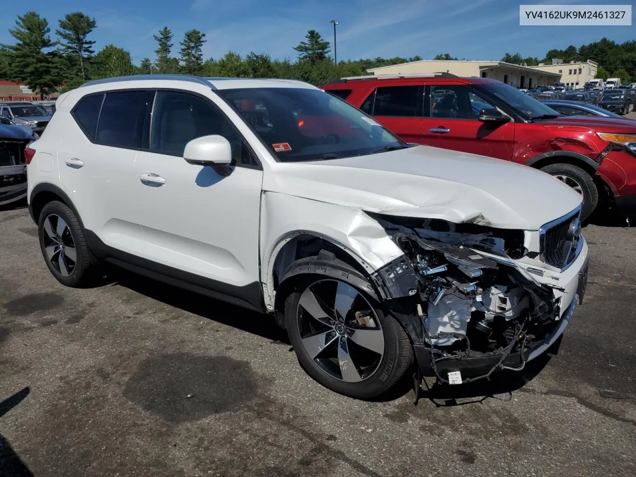 2021 Volvo Xc40 T5 Momentum VIN: YV4162UK9M2461327 Lot: 61893444