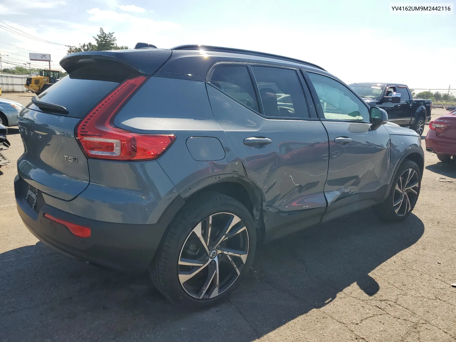 YV4162UM9M2442116 2021 Volvo Xc40 T5 R-Design