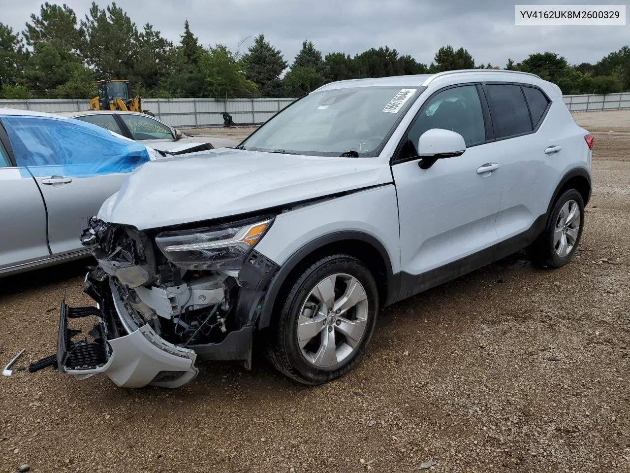 2021 Volvo Xc40 T5 Momentum VIN: YV4162UK8M2600329 Lot: 69616644