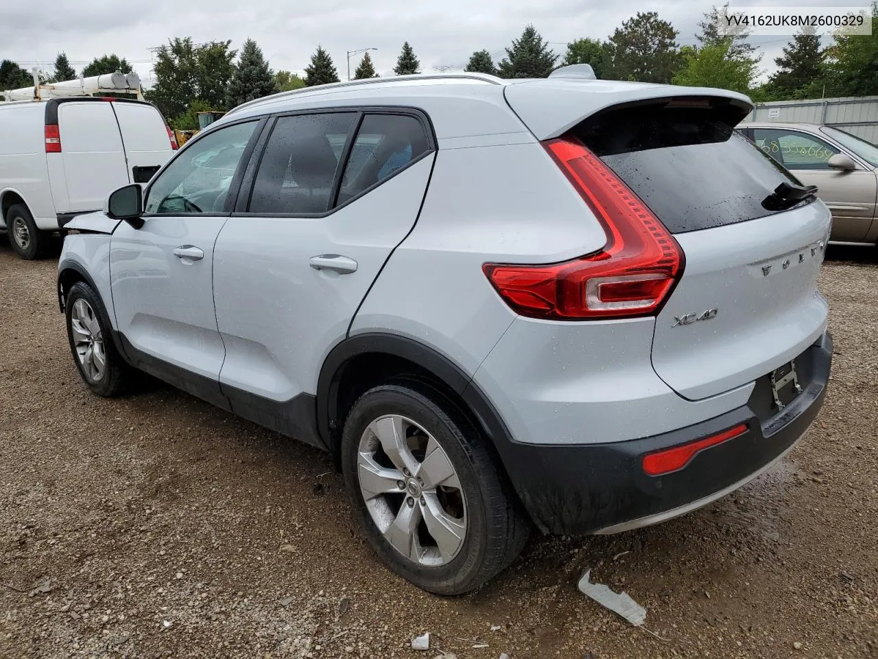 2021 Volvo Xc40 T5 Momentum VIN: YV4162UK8M2600329 Lot: 69616644