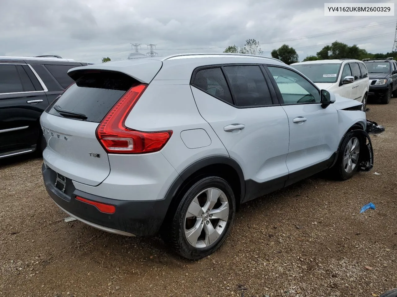 2021 Volvo Xc40 T5 Momentum VIN: YV4162UK8M2600329 Lot: 69616644