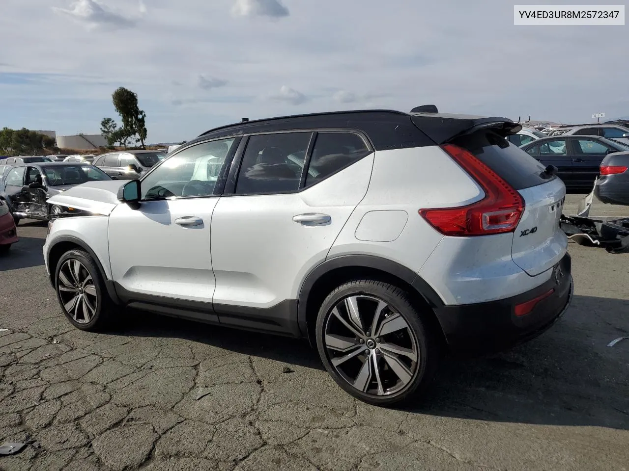 YV4ED3UR8M2572347 2021 Volvo Xc40 Recharge