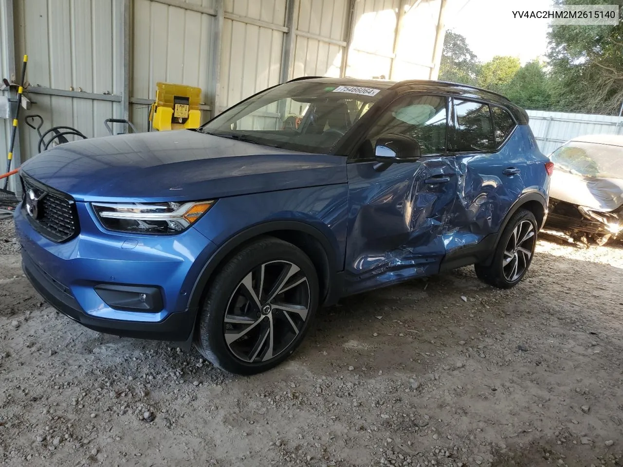 2021 Volvo Xc40 T4 R-Design VIN: YV4AC2HM2M2615140 Lot: 75466064