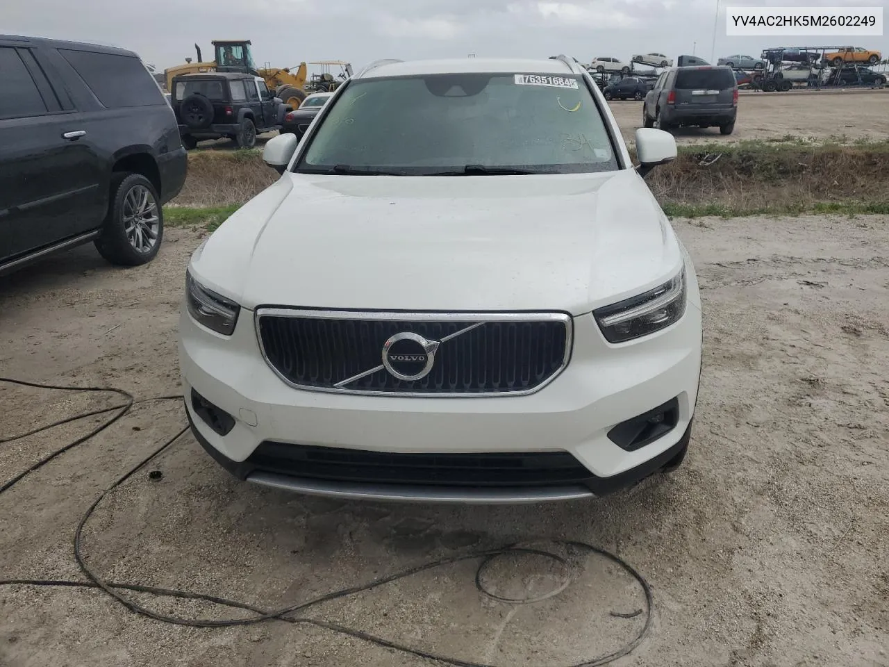 2021 Volvo Xc40 T4 Momentum VIN: YV4AC2HK5M2602249 Lot: 76351684