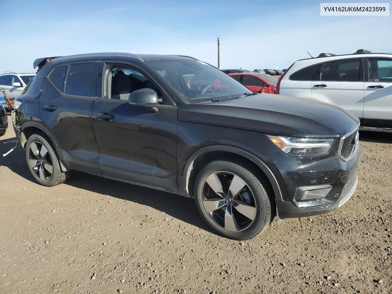 2021 Volvo Xc40 T5 Momentum VIN: YV4162UK6M2423599 Lot: 76757154