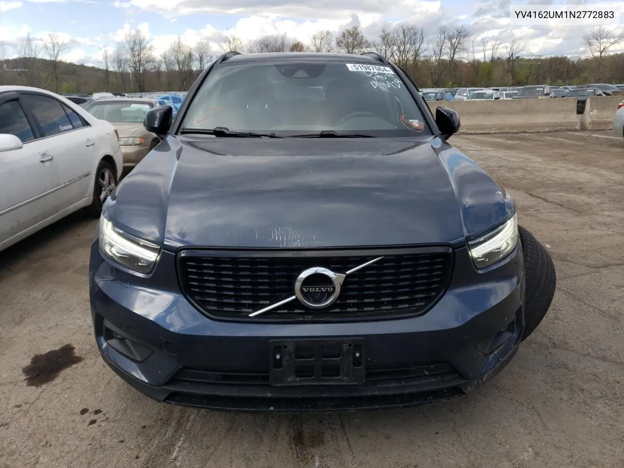 YV4162UM1N2772883 2022 Volvo Xc40 T5 R-Design