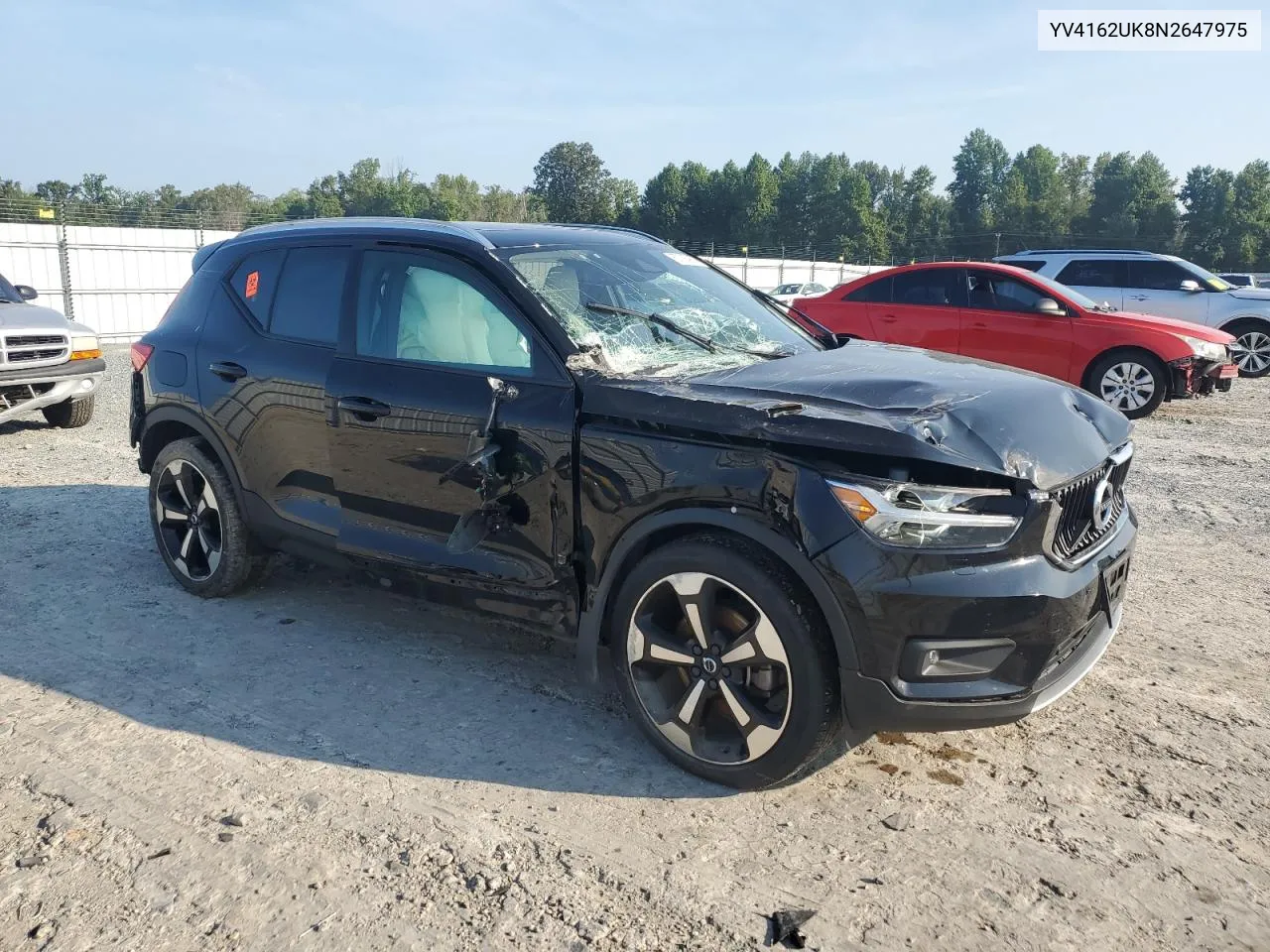 2022 Volvo Xc40 T5 Momentum VIN: YV4162UK8N2647975 Lot: 67705904