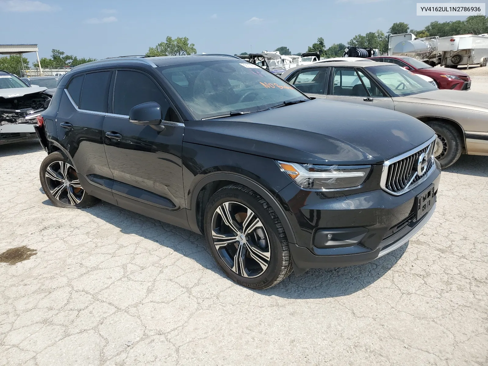 2022 Volvo Xc40 T5 Inscription VIN: YV4162UL1N2786936 Lot: 68113654