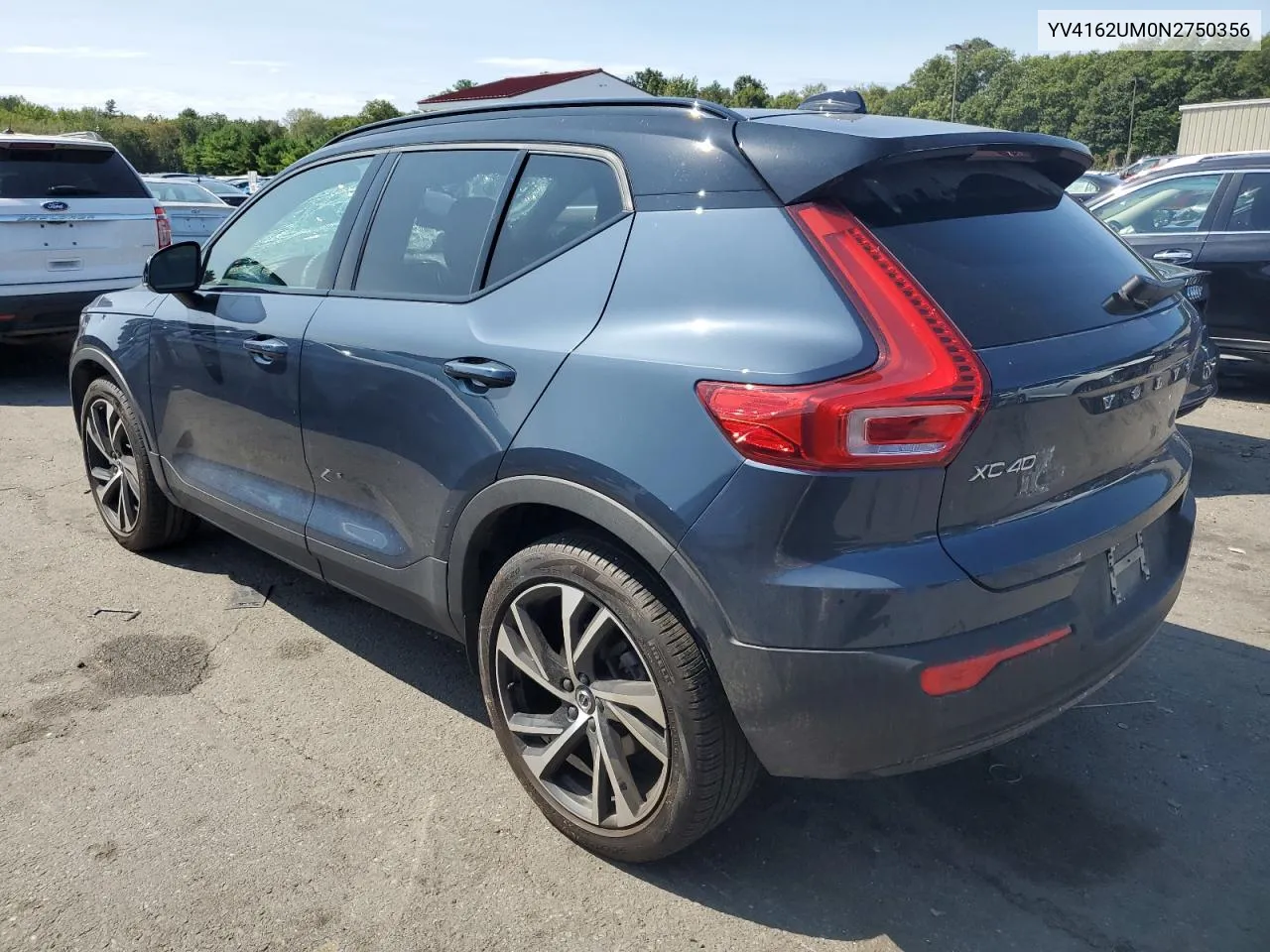 YV4162UM0N2750356 2022 Volvo Xc40 T5 R-Design