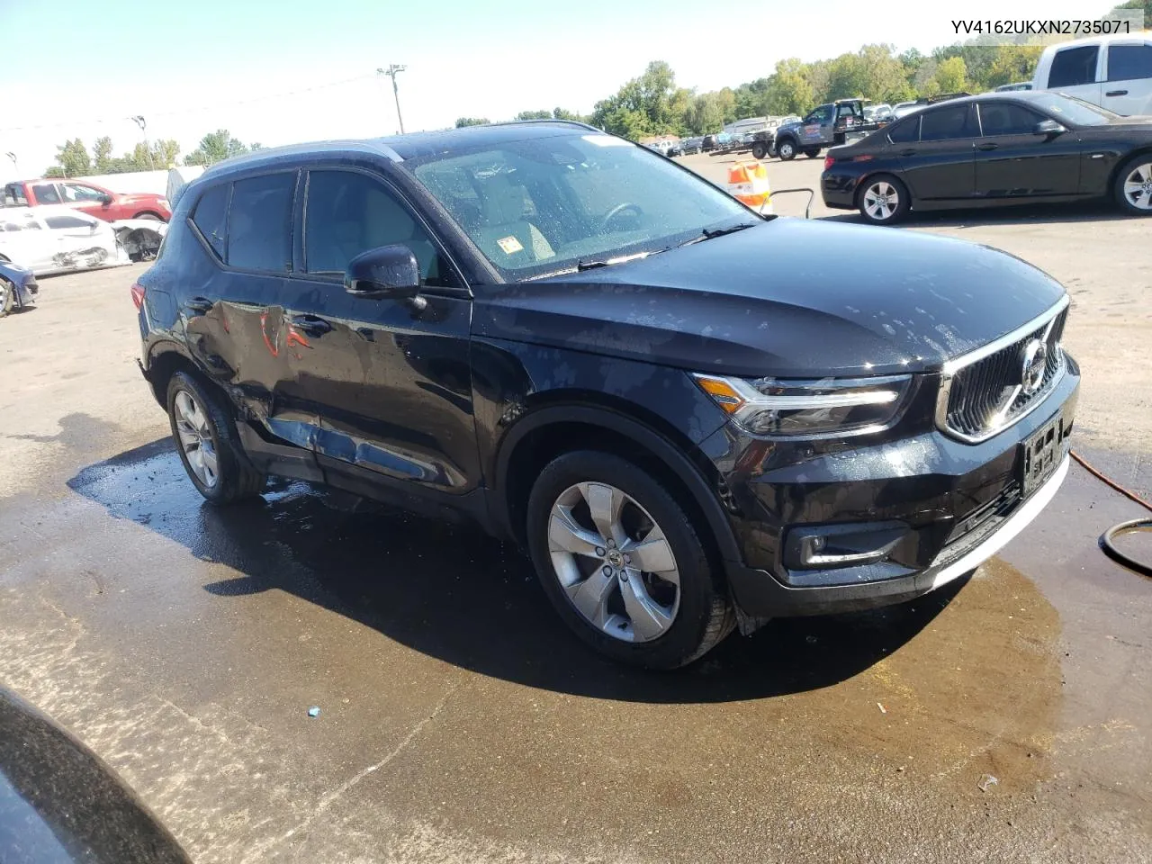 2022 Volvo Xc40 T5 Momentum VIN: YV4162UKXN2735071 Lot: 69495594