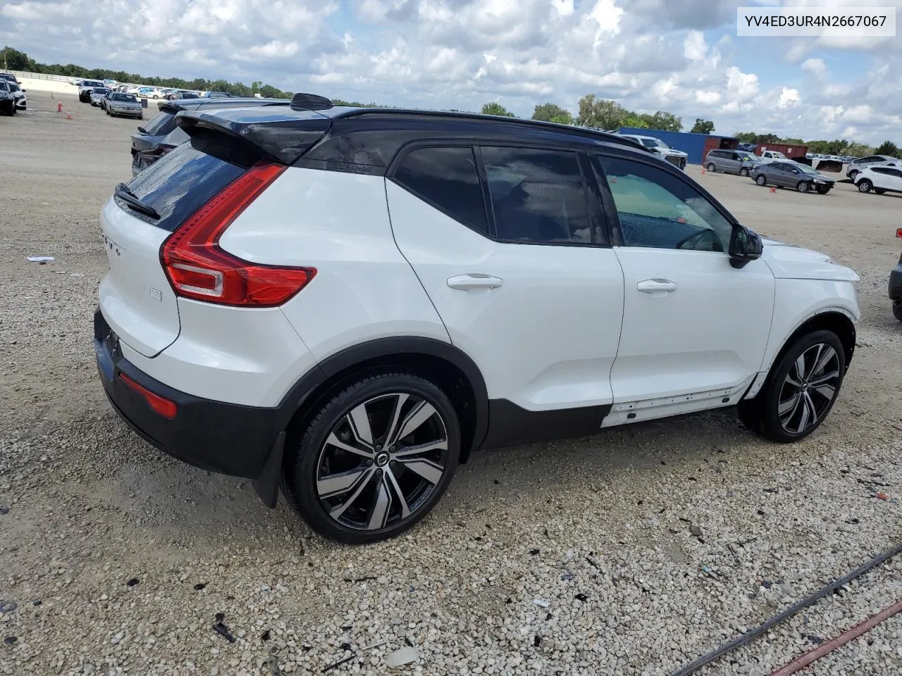 2022 Volvo Xc40 P8 Recharge Plus VIN: YV4ED3UR4N2667067 Lot: 70242004