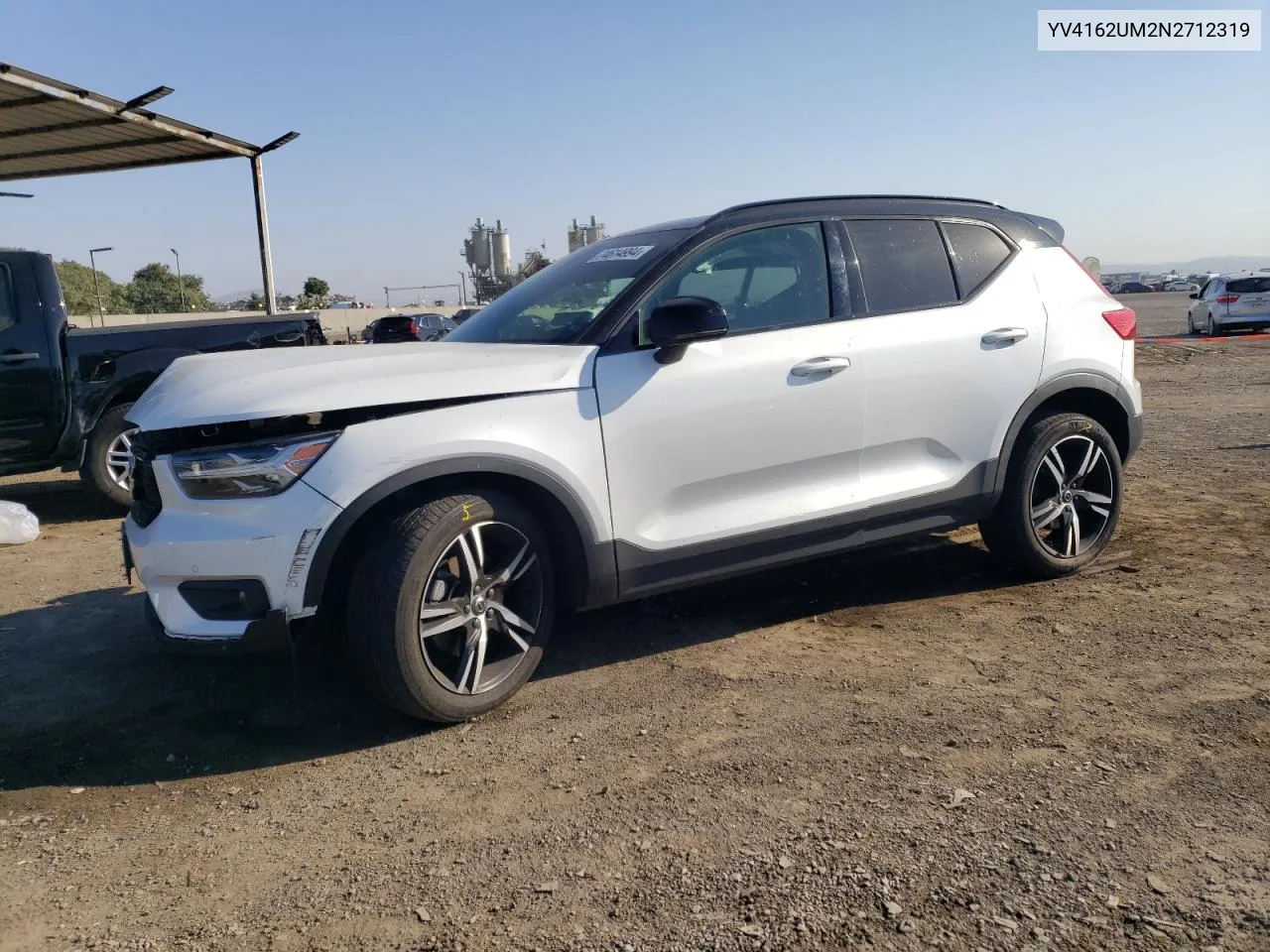 2022 Volvo Xc40 T5 R-Design VIN: YV4162UM2N2712319 Lot: 74614994