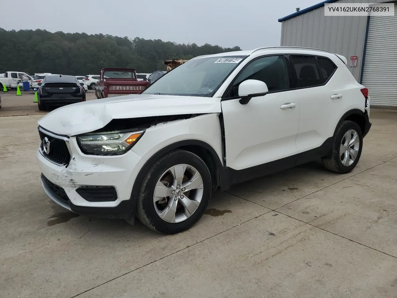 2022 Volvo Xc40 T5 Momentum VIN: YV4162UK6N2768391 Lot: 78073194