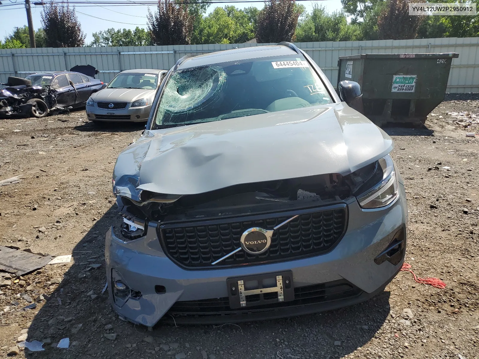 2023 Volvo Xc40 Plus VIN: YV4L12UW2P2950912 Lot: 64445404