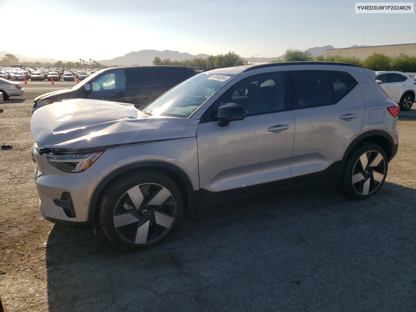 2023 Volvo Xc40 Recharge Plus VIN: YV4ED3UW1P2024829 Lot: 65646564