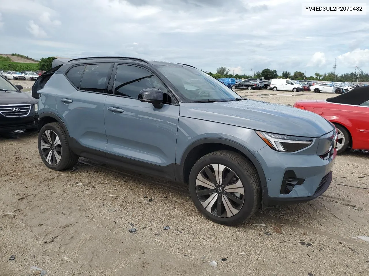 2023 Volvo Xc40 Recharge Plus VIN: YV4ED3UL2P2070482 Lot: 69425674