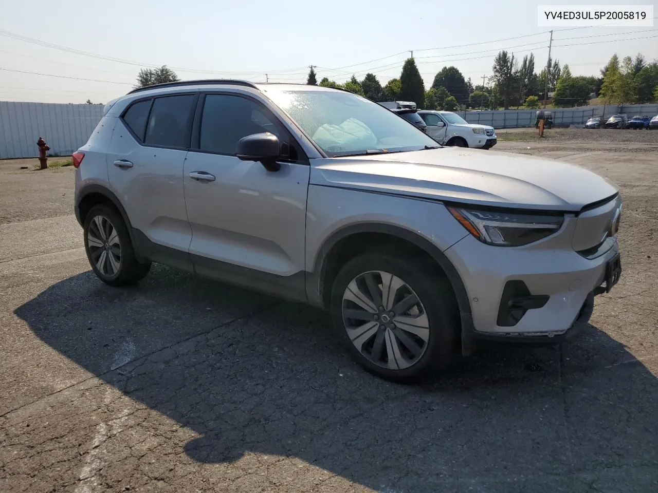 2023 Volvo Xc40 Recharge Plus VIN: YV4ED3UL5P2005819 Lot: 70271784