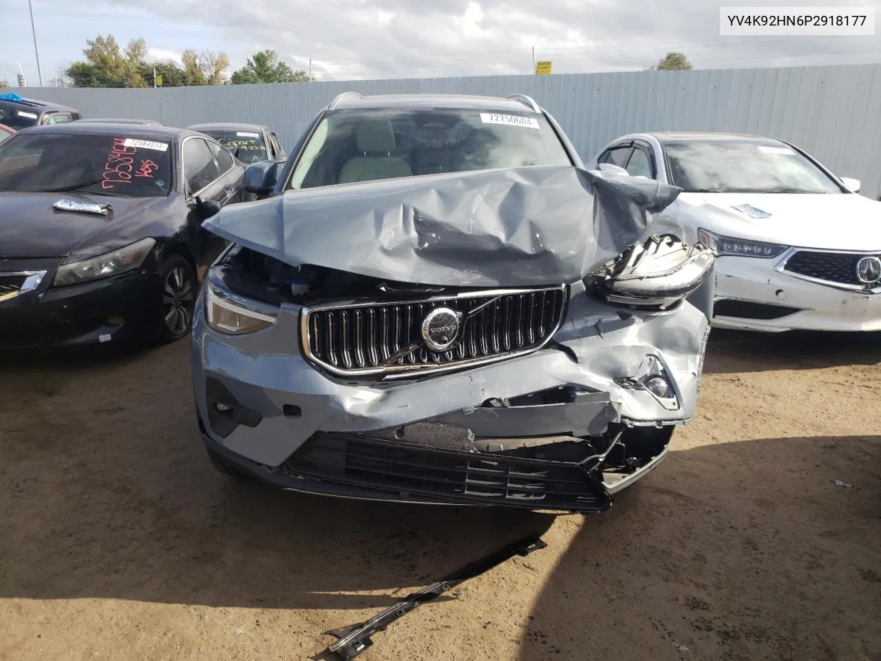 2023 Volvo Xc40 Plus VIN: YV4K92HN6P2918177 Lot: 72750604