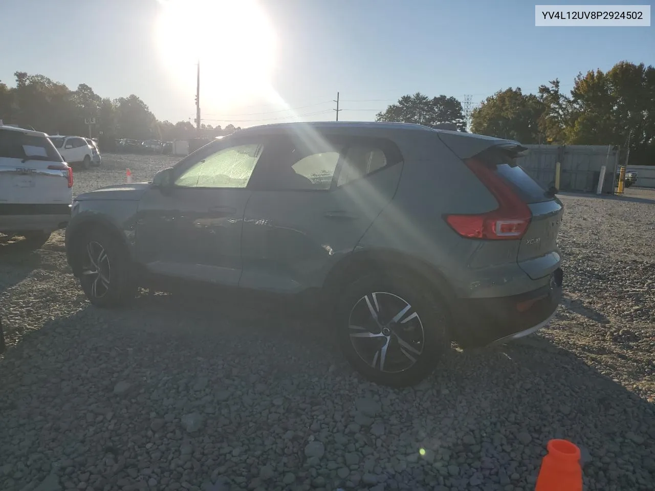 2023 Volvo Xc40 Core VIN: YV4L12UV8P2924502 Lot: 75094794