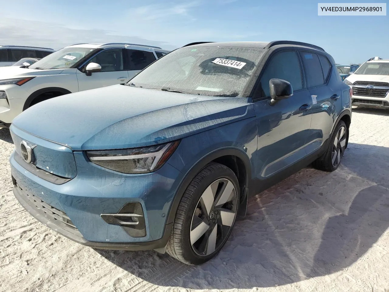 2023 Volvo Xc40 Recharge Ultimate VIN: YV4ED3UM4P2968901 Lot: 75337414