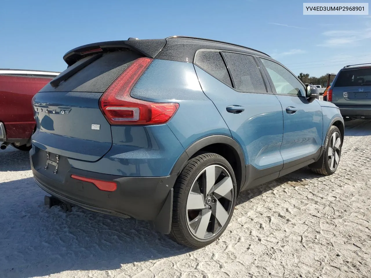 2023 Volvo Xc40 Recharge Ultimate VIN: YV4ED3UM4P2968901 Lot: 75337414