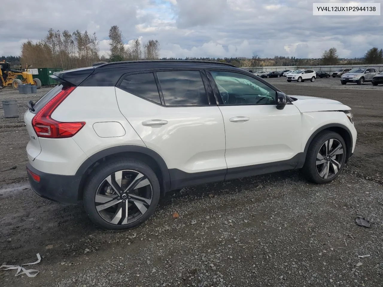 2023 Volvo Xc40 Ultimate VIN: YV4L12UX1P2944138 Lot: 76954564