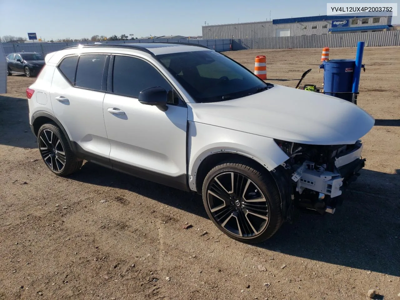 2023 Volvo Xc40 Ultimate VIN: YV4L12UX4P2003752 Lot: 80270204