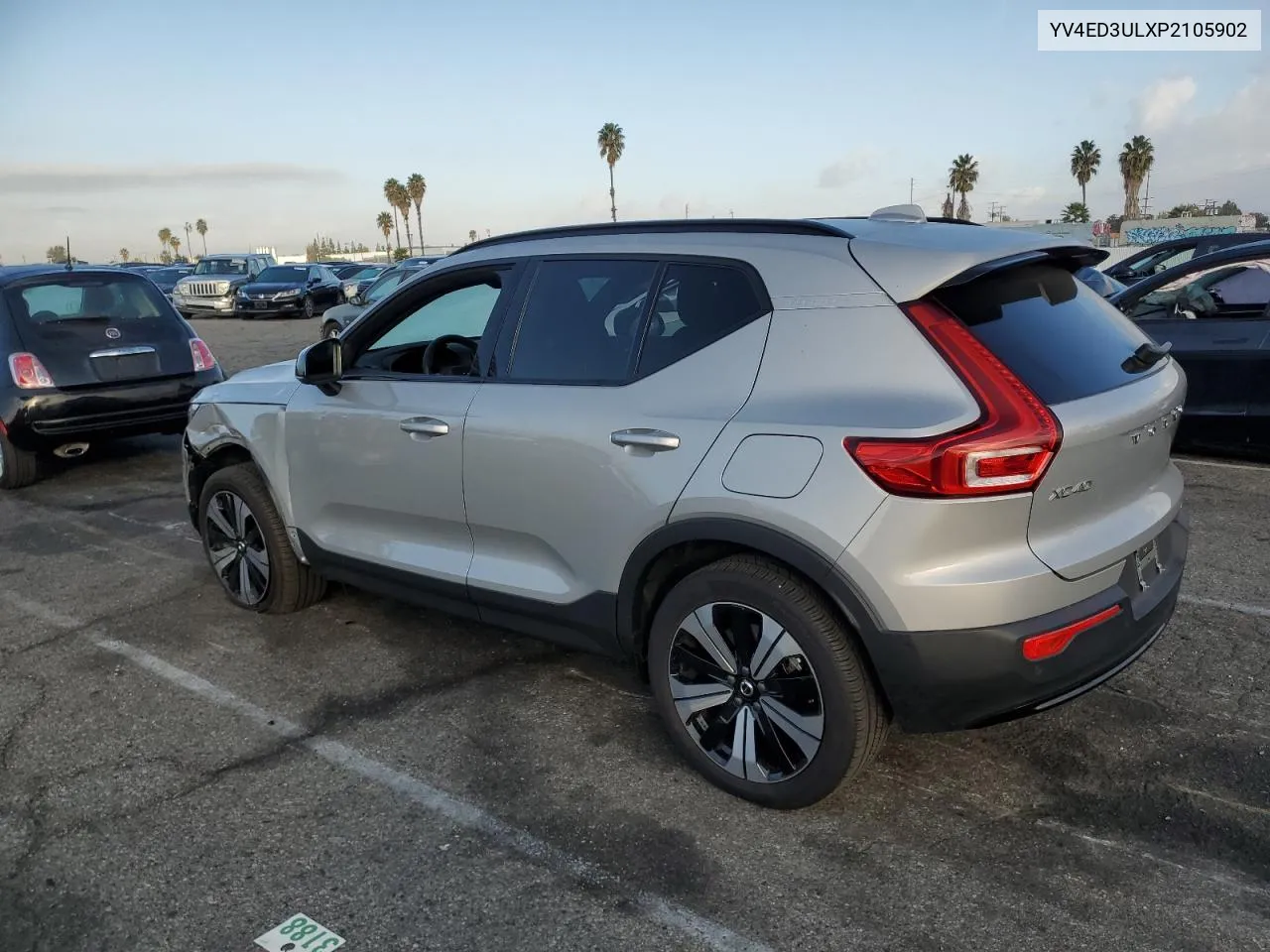 2023 Volvo Xc40 Recharge Plus VIN: YV4ED3ULXP2105902 Lot: 81080914