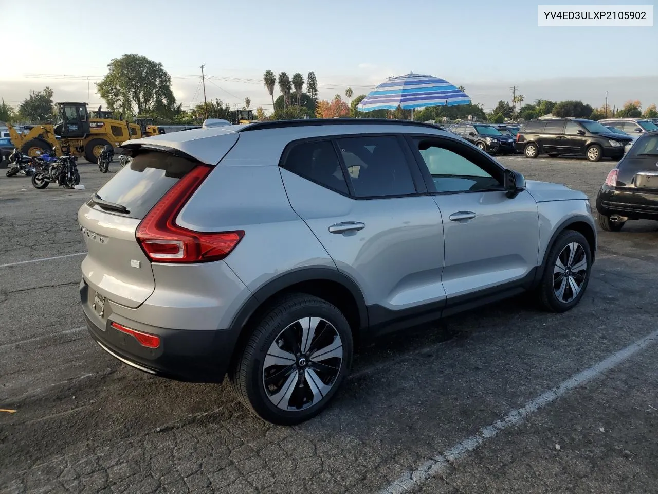 2023 Volvo Xc40 Recharge Plus VIN: YV4ED3ULXP2105902 Lot: 81080914