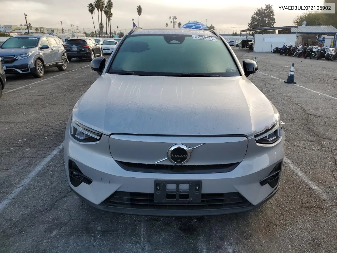 2023 Volvo Xc40 Recharge Plus VIN: YV4ED3ULXP2105902 Lot: 81080914