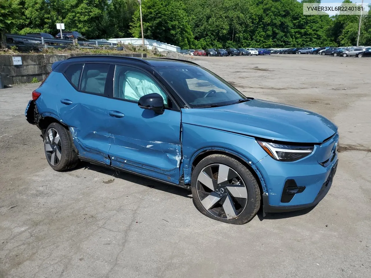 2024 Volvo Xc40 Recharge Plus VIN: YV4ER3XL6R2240181 Lot: 58285774