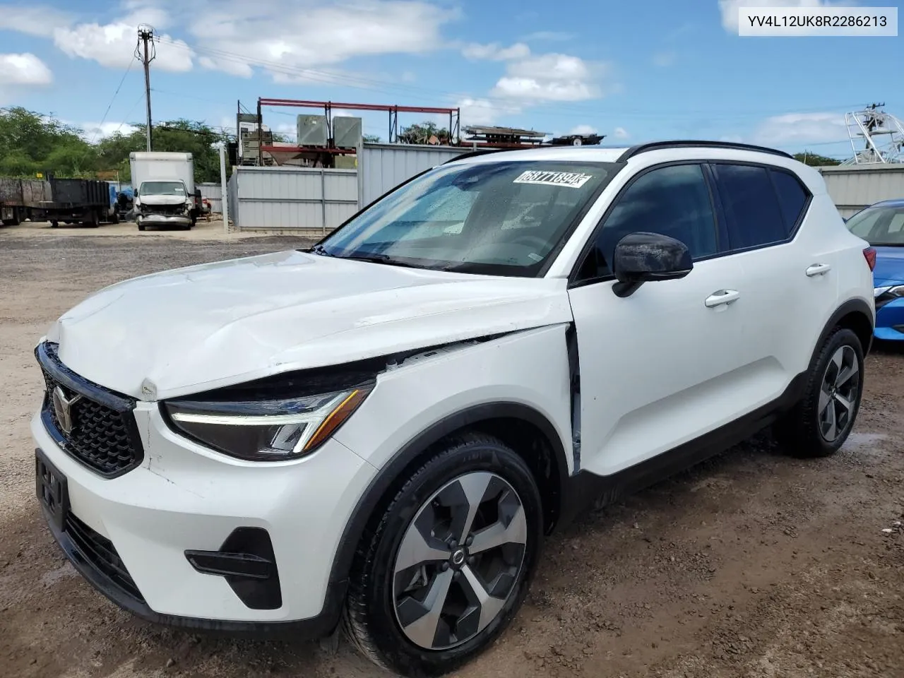 2024 Volvo Xc40 Core VIN: YV4L12UK8R2286213 Lot: 68771894