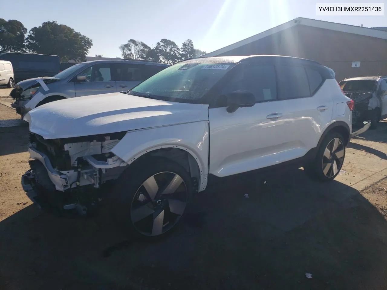 2024 Volvo Xc40 Recharge Ultimate VIN: YV4EH3HMXR2251436 Lot: 73582874