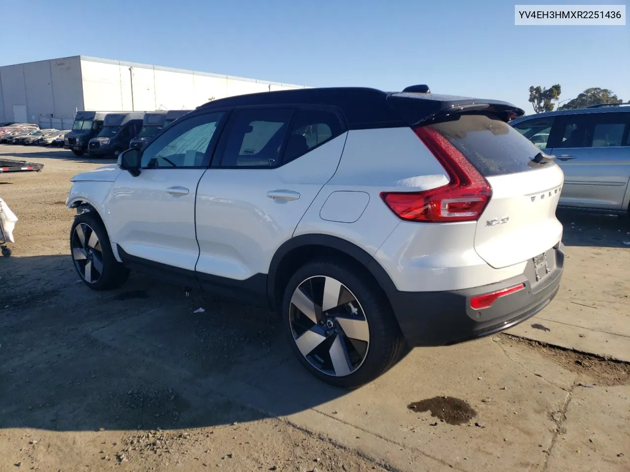 2024 Volvo Xc40 Recharge Ultimate VIN: YV4EH3HMXR2251436 Lot: 73582874