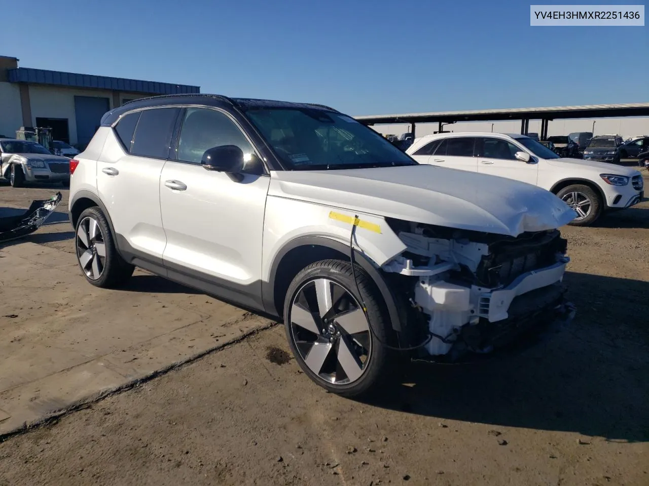 2024 Volvo Xc40 Recharge Ultimate VIN: YV4EH3HMXR2251436 Lot: 73582874