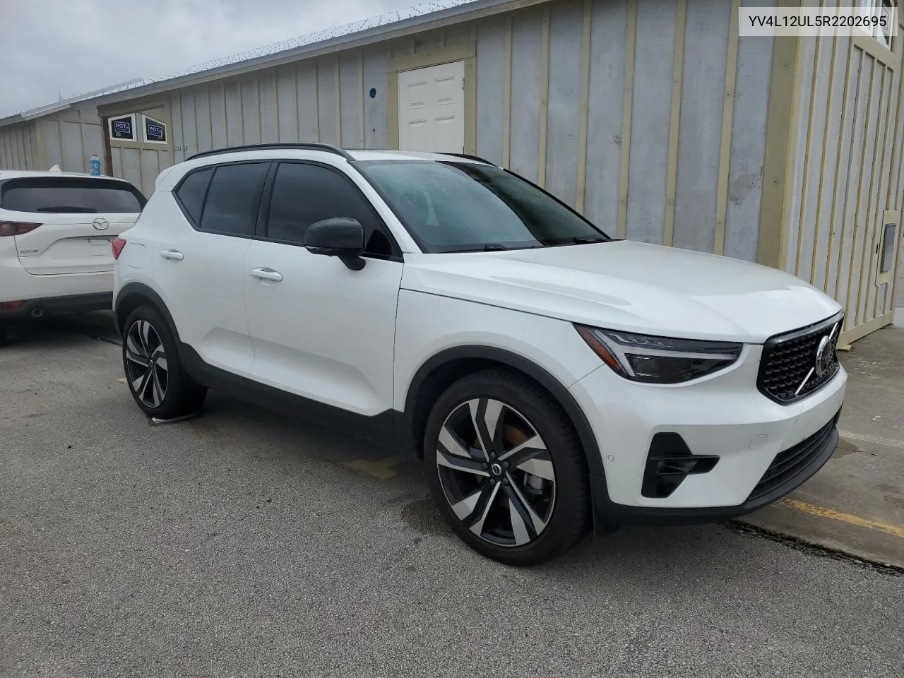 2024 Volvo Xc40 Plus VIN: YV4L12UL5R2202695 Lot: 74897144