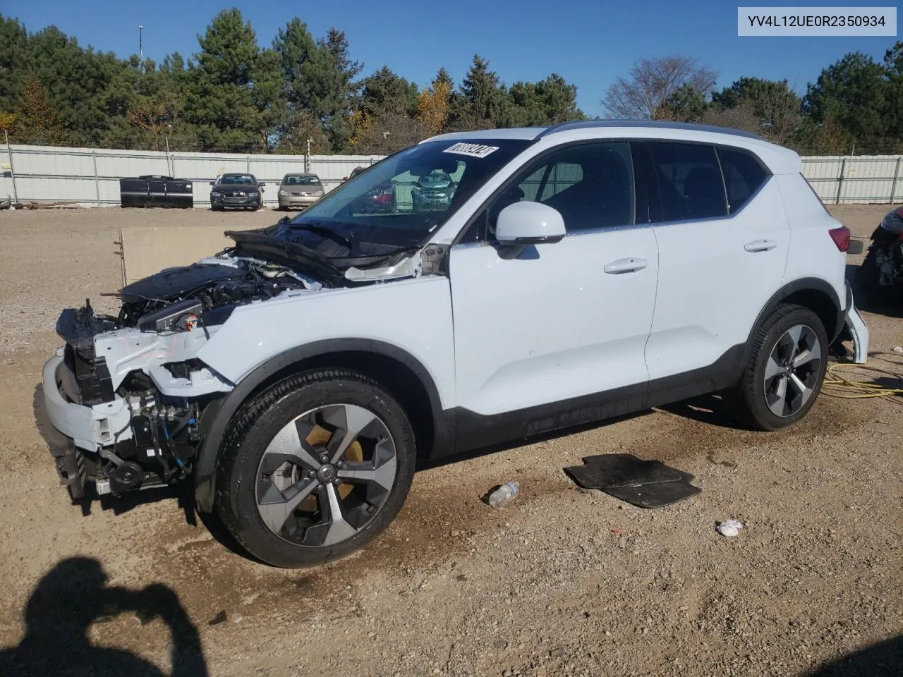 2024 Volvo Xc40 Plus VIN: YV4L12UE0R2350934 Lot: 78803474