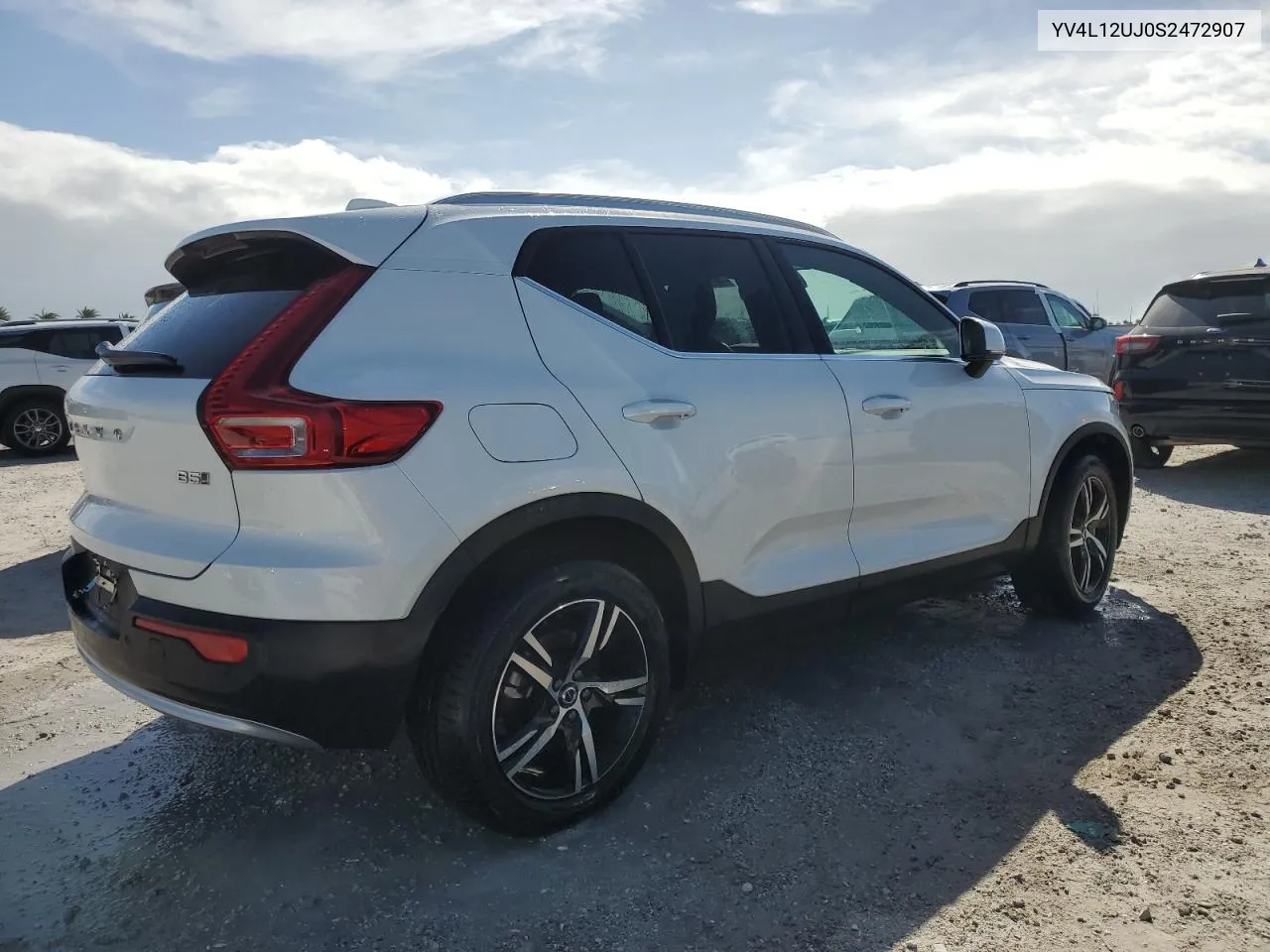 2025 Volvo Xc40 Core VIN: YV4L12UJ0S2472907 Lot: 77063544