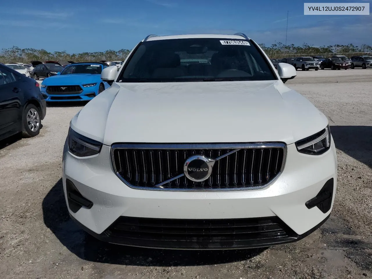 2025 Volvo Xc40 Core VIN: YV4L12UJ0S2472907 Lot: 77063544