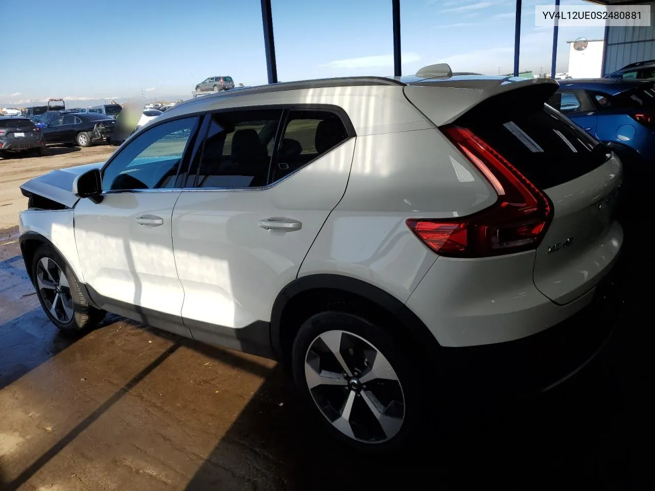 2025 Volvo Xc40 Plus VIN: YV4L12UE0S2480881 Lot: 80503594